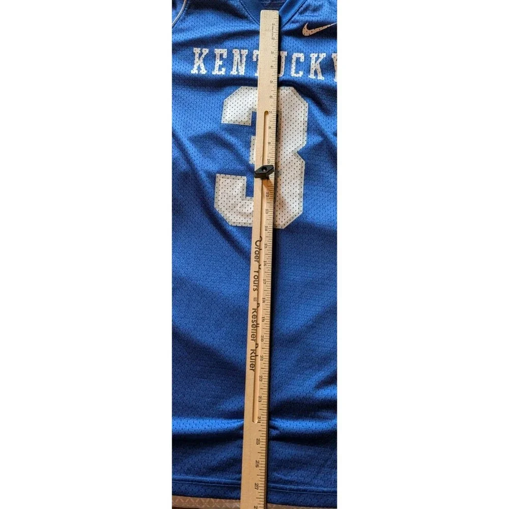 Kentucky Wildcats Jersey Adult 2XL Blue #3 Nike Authentic Team Vintage Mens